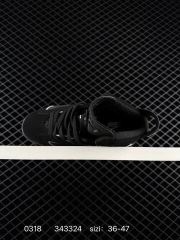 Jordan Air Jordan 6 Retro Black Metallic Silver EU 36-47 Basketball Shoe - Unisex (BS-79648)