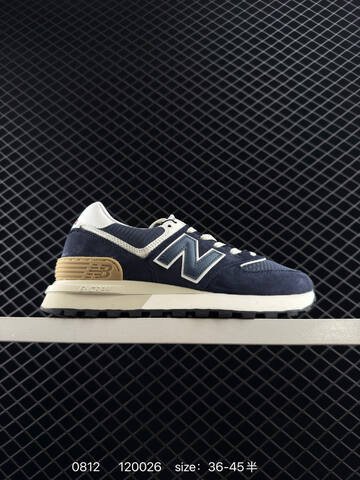 New Balance U574 navy white beige black