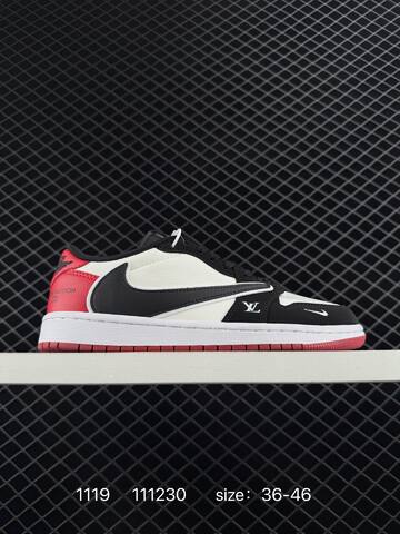 Jordan Air Jordan 1 Low Travis Scott DIY Sail Blue White EU 36-46 Sneaker - Unisex (BS-80231)