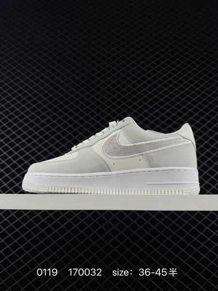 Nike Air Force 1 white light gray EU 36-45 5 lifestyle