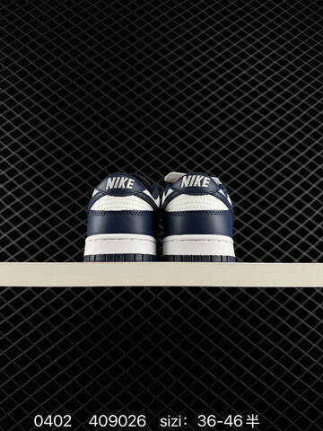 Nike Dunk Low White Navy Blue EU 36-46 Skate - Unisex (BS-72336)