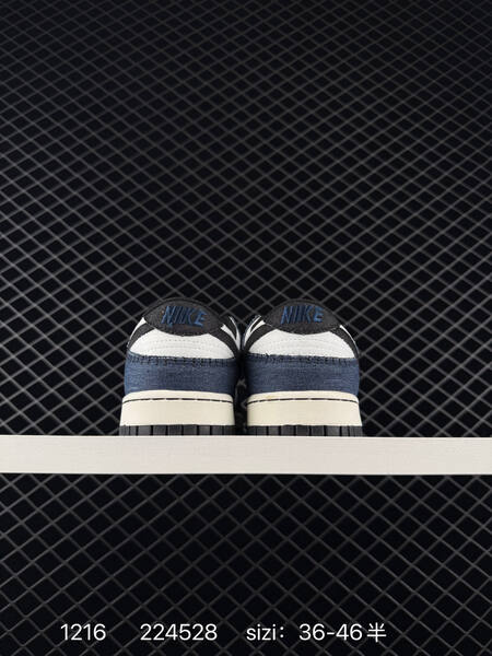 Nike SB Zoom Dunk Low black white navy denim 36-46 5 skate lifestyle