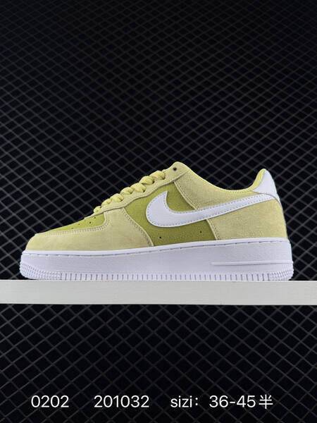 Nike Air Force 1 07 yellow-green white 36-45 lifestyle