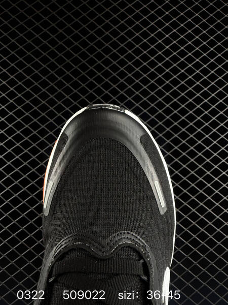 Nike Vomero Plus black white with orange-yellow accents 36-45 running lifestyle