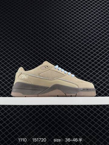 Jordan FLIGHT COURT ATE HF3255-200 Khaki Light Blue Dark Brown EU 36-46 Sneaker - Unisex (BS-80312)