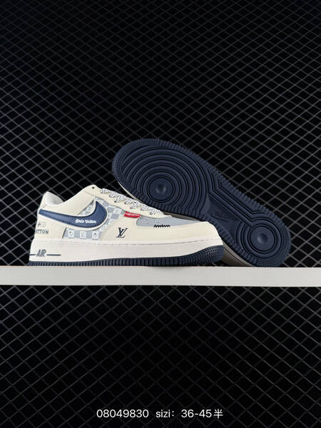Nike Air Force 1 07 Low white grey black beige EU 36-45 skate