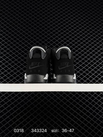 Jordan Air Jordan 6 Retro Black Metallic Silver EU 36-47 Basketball Shoe - Unisex (BS-79648)