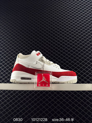 Jordan Air Jordan 3 Retro White Black Cream Red Blue EU 36-46 Basketball Shoe - Unisex (BS-80802)