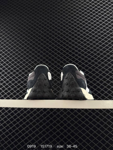 New Balance 327 black white cream EU 36-45 sneaker