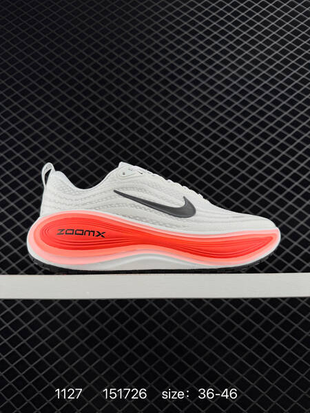 Nike Air Zoom Vomero Plus ReactX HV8150-003 white grey neon coral 36-46 running lifestyle