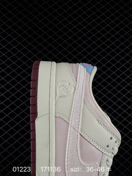 Nike SB Dunk Low white pink burgundy EU 36-46 skate lifestyle
