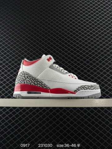 Jordan Air Jordan 3 Retro White Brown Cream Gray EU 36-46 Basketball Shoe - Unisex (BS-80692)