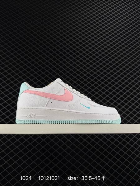 Nike Air Force 1 07 Low White Pink Tiffany Blue 35 5-45 lifestyle