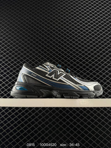 New Balance 740 white red silver black