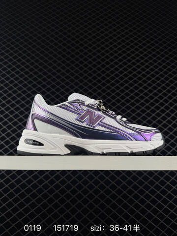 New Balance 740 U740NW2 White Purple Dark Blue Black EU 36-41 Running Shoe - Unisex (BS-82377)