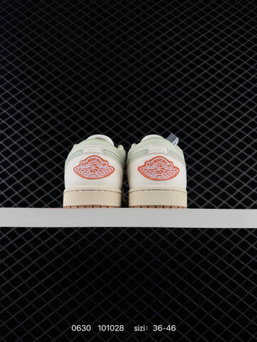 Nike Air Jordan 1 Low AIR JORDAN II0569-100 ID 101028 Size 36 45B Lifestyle - Women's (BS-79055)