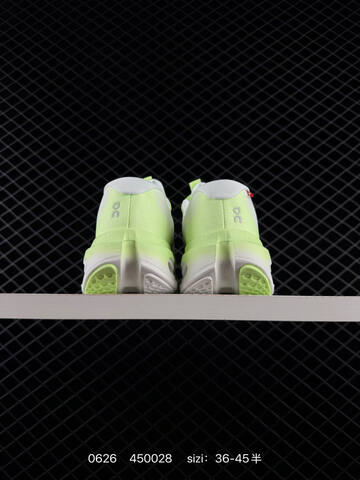 On Cloudrunner 3 White Neon Lime EU 36-45 Running Shoe Running Sneakers - Unisex BS-85117