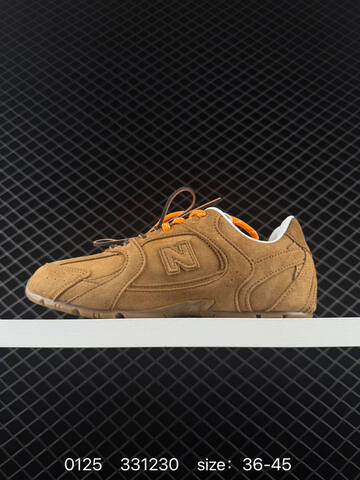 New Balance 530 SL MiuMiu Collaboration Tan Brown Orange White Gum EU 36-45 Sneaker - Unisex (BS-82358)