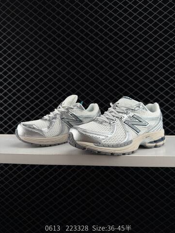 New Balance 860V2 White Silver Beige Grey EU 36-45 Running Shoe - Unisex (BS-83302)