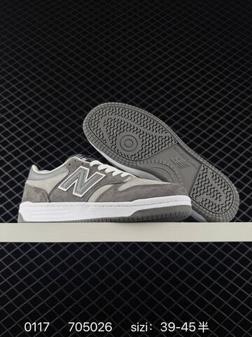 New Balance NM480 Black Gray White EU 39-45 Skate Shoe - Unisex (BS-82385)