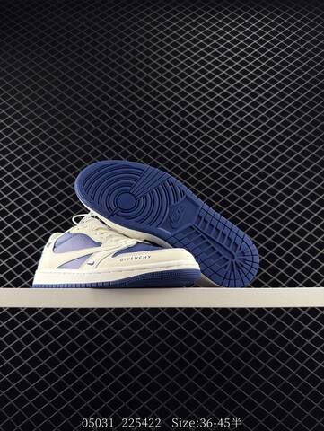 Jordan Air Jordan 1 Low Travis Scott Reverse Mocha DM7866-002 Sail Navy Blue White EU 36-45 Skate Shoe - Unisex (BS-81276)