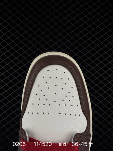 Jordan Air Jordan 1 Low Year Of The Horse White Brown Tan Red Sail EU 36-45 Sneaker - Unisex (BS-79715)