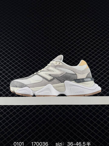 New Balance 9060 U9060IAB Grey White Beige Brown EU 36-46 5 Sneaker - Unisex (BS-82425)