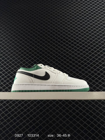 Jordan Air Jordan 1 Low White Maroon Black Red EU 36-45 Sneaker - Unisex (BS-80618)