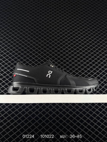 On Cloud 6 Black White EU 36-45 Running Shoe Running Sneakers - Unisex (BS-85410)
