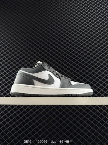 Jordan Air Jordan 1 Low White Dark Grey EU 36-46 Sneaker - Unisex (BS-80914)