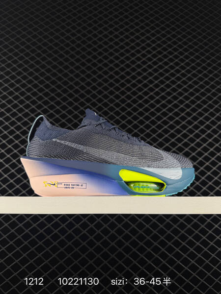 Nike Air Zoom Alphafly Next 3 navy gray with blue neon yellow and pink accents 36-45 running lifestyle