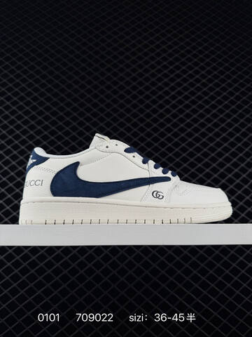 Jordan Air Jordan 1 Low Travis Scott Reverse Mocha Louis Vuitton Custom Beige Grey Light Blue EU 36-45 Sneaker - Unisex (BS-79918)