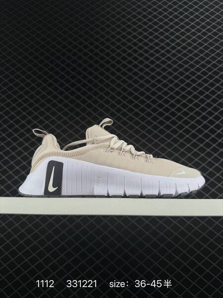 Nike Free Metcon 6 FJ7127-010 Black White Tan EU 36-45 training lifestyle