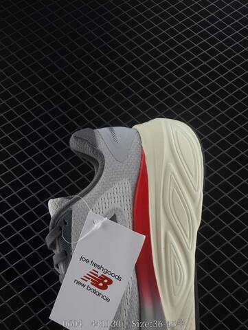New Balance Fresh Foam X 1080 V14 Grey Off White Red Black EU 36-45 Running Shoe - Unisex (BS-83361)