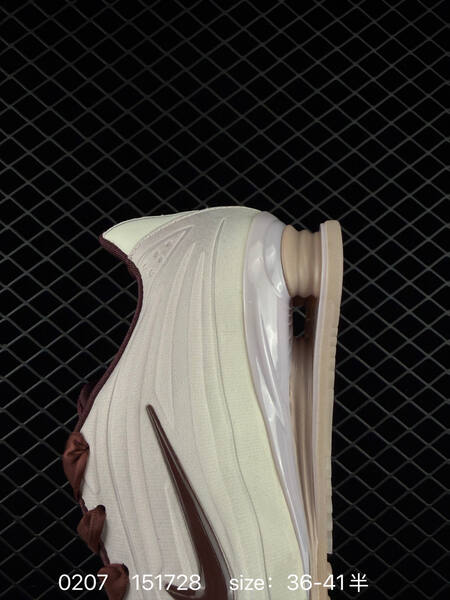 Nike Shox R4 Sail Cream with Brown EU 36-41 5 lifestyle