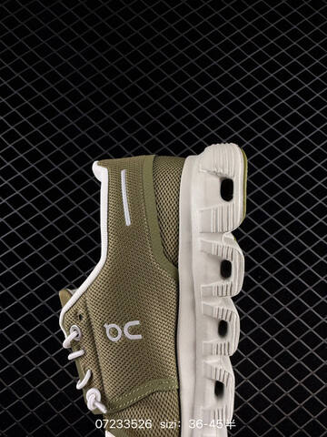 On Cloud 5 Olive Green White EU 36-45 Running Shoe Running Sneakers - Unisex (BS-84997)
