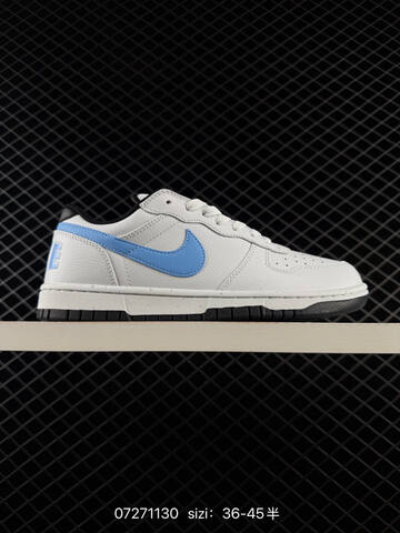 Nike SB Dunk Low Pro White Light Blue Black EU 36-45 Skate - Unisex (BS-70063)