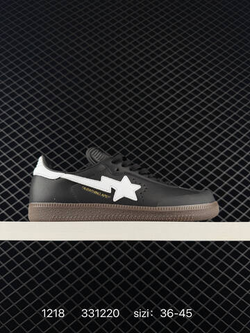A Bathing Ape x Adidas Originals Samba JR9245 36 36 5 Lifestyle - Women's (BS-76959)
