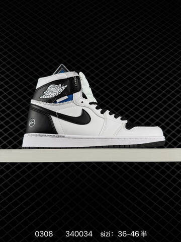 Jordan Union LA x Fragment Design x Air Jordan 1 Retro High OG White Black EU 36-46 Sneaker - Unisex (BS-79689)