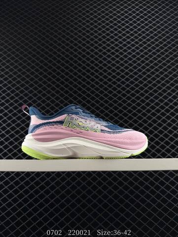 HOKA ONE ONE Skyflow White Gold Blue EU 36-45 Running Shoe Running Sneakers - Unisex (BS-86575)