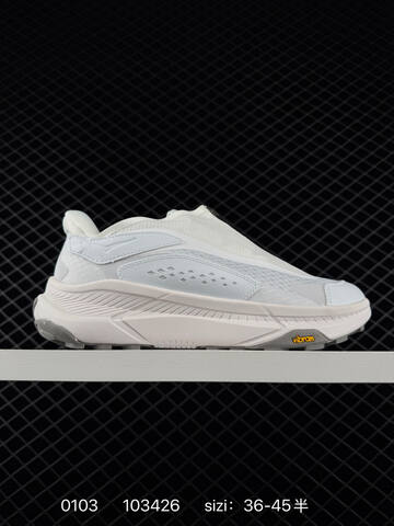 HOKA ONE ONE Project Transport Grey Light Grey Off White EU 36-45 Trail Shoe Trail Running Sneakers - Unisex (BS-86334)