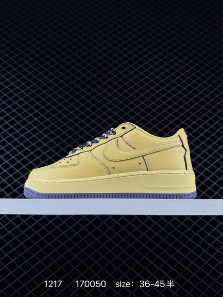 Nike Air Force 1 07 LV8 Yellow Purple EU 36-45 casual lifestyle