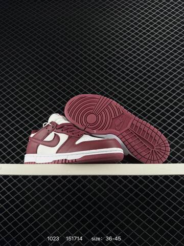 Nike Dunk Low Burgundy White EU 36-45 skate