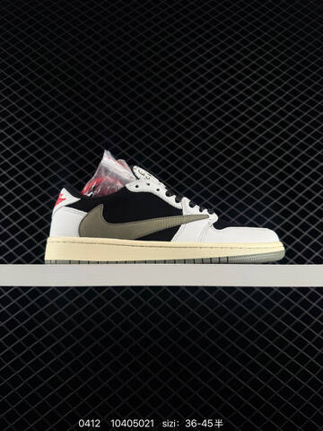 Jordan Travis Scott x Air Jordan 1 Low OG Canary Yellow Blue White Grey Gum EU 36-45 Sneaker - Unisex (BS-79495)
