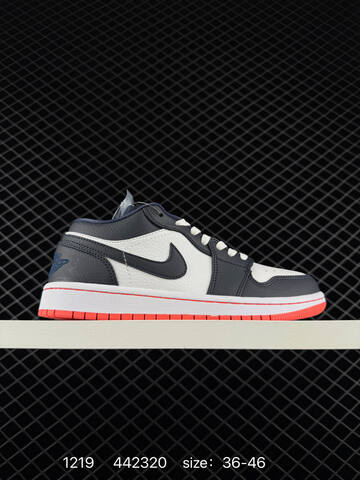 Jordan Air Jordan 1 Low White University Blue Black Light Pink EU 36-46 Sneaker - Unisex (BS-80026)