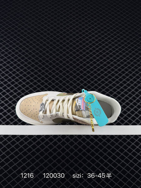 Nike Dunk Low SB olive green beige white brown EU 36-45 5 skate lifestyle