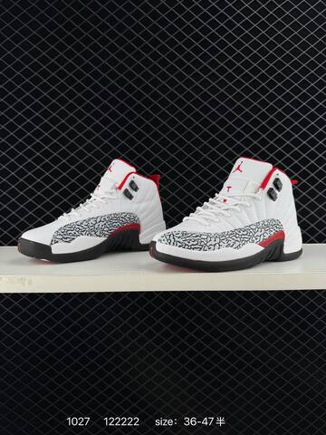 Jordan Air Jordan 12 Retro white black red grey