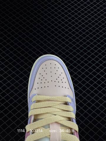 Jordan Air Jordan 1 Low DZ2768-651 Light Pink Purple Cream Dark Purple EU 36-45 Sneaker - Unisex (BS-80278)