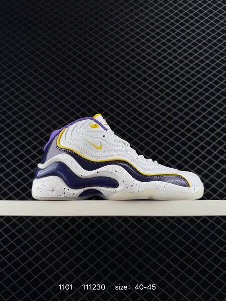 Nike Air Foamposite Pro white navy 40-45 basketball lifestyle