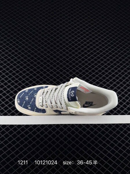 Nike Air Force 1 Low cream navy red EU 36-45 lifestyle